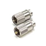 MP-8D (FB) 2個セット 8D-2V/FB用 M型コネクター ニッケルメッキ