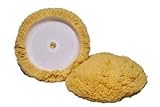 HI-TECH HTHB375 7.5 in. Polishing Pad. 1.5 in. Hybrid Wool Pile