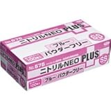 エブノ ニトリルNEOプラス パウダーフリー ブルー SS NO－575 1箱（100枚）
