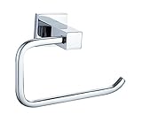 Proスペース真鍮Maxtedトイレティッシュペーパーホルダー、ポリッシュクローム
