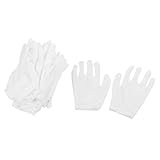 uxcell 作業手袋 ナイロン材質 ストレッチ性 19.5 X12cm ユニセックス 12ペア