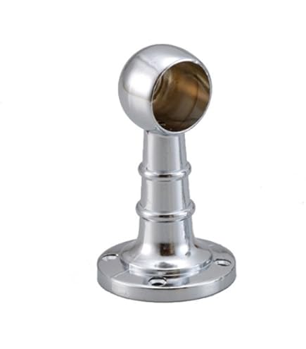 専用品　CPB 2 足掛金物 CPB-2 足掛ブラケット 38mm センター用 クローム