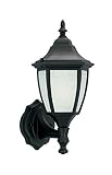 Designers Fountain ES2462-GL-BK Value Collection Wall Lanterns, Black [並行輸入品]