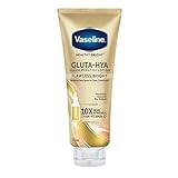 Vaseline GLUTA-HYA ヘルシーブライト セラムバースト UVローション, フローレス ブライト, 330ml, 10倍パワー