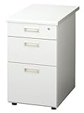 脇机3段 TJ-WD3　 【送料無料】（事務家具、デスク用サイドチェスト、収納家具、書庫、脇机）