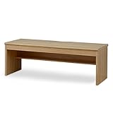 ワイエムワールド　デスク スリムデスク 奥行45cm 幅120cm 【色: オーク】 ロータイプ　00-072