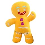 Roisin かわいいジンジャーブレッドマンぬいぐるみ人形ソファデコレーションかわいいクッキーマンぬいぐるみギフト30cm