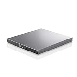 [macOS Big Sur 11.0 対応確認済製品]ロジテック DVDドライブ 外付け Mac 対応 USB3.0 タイプCケーブル付き M-DISC対応 グレー LDR-PVB8U3MGY