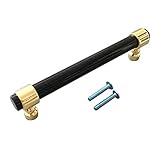 P Prettyia ドア　ハンドル　キャビネット　プル　ノブ　ツマミ　取っ手　手すり　多種選べる　 - ゴールデン153mm