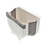 カインズ(CAINZ) ゴミ箱 小 10L ホワイト 扉に掛ける 折り畳み 料理 くず入れ キッチン 時短 生ゴミ