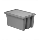 Quantum lid201rd 6パックLid for snt200 Stack and Nestトート、レッド