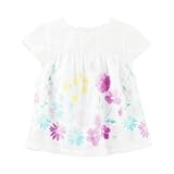 OSHKOSH(オシュコシュ) フローラルプリントベビードールトップ プリント トップス半袖Tシャツ 12ヶ月【並行輸入】