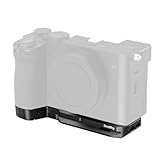 SmallRig A7C II/A 7CR用 ベースプレート AirTag用スロット付き Sony対応 Alpha 7C II/Alpha 7CR専用 Arca/QDソケット/ストラップスロット用クイックリリースプレート内蔵マウントプレート（ブラック） - 5481