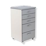 【医療用ワゴン】メディカルワゴン　幅45cm奥行き45cm　シルバー[歯科・デンタル] CI-450S【JAJAN】［キッチンワゴン・プロワゴン］