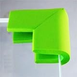 めちゃ×2売れてるッ コーナーガード  ガラステーブル U字型 4個セット  T09-11 (グリーン)