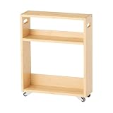 無印良品 竹材 スリムワゴン 小 83488390