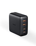PD 充電器 AUKEY usb充電器 (100W PD対応 4ポートUSB-C×2 USB-A×2 急速充電器) Power Delive