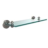 Allied Brass SB-1/16-PNI 16-Inch Glass Shelf by Allied Brass