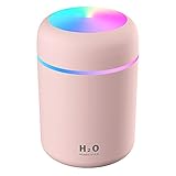 加湿器 加湿器卓上ミニ加湿器 アロマ加湿器 ポータブル加湿器 タイミング加湿器 ベッドサイド 加湿機 乾燥予防 カラーLED インテリア オ