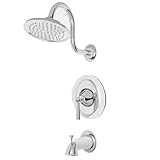 Pfister Saxton 1-Handle Tub & Shower Trim in Polished Chrome [並行輸入品]