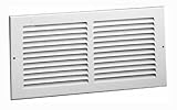 Truaire C170 14X12(Duct Opening Measurements) Return Air Grille 14-Inch by 12-Inch Sidewall or Ceili