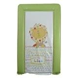 豪華中綿入りオムツ替えマット (48cm x 78cm) (グリーン)