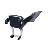 槌屋ヤック(Tsuchiya Yac) 車種専用品 トヨタ 80系 ノア ヴォクシー エスクァイア 専用 スマホホルダー ブラック/シルバー SY-NV11