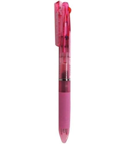 Amazon | ゼブラ 3色ボールペン スラリ3C 0.7 P-B3A11-LP ライトピンク