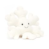 Jellycat アミューズブル スノーフレークぬいぐるみ リトル7インチ - 冬のぬいぐるみ装飾