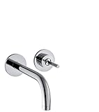 Hansgrohe Waschbeckenarmatur Unterputz Axor Uno Chrom mit Auslauf 16 cm 38113000