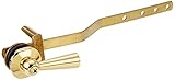 ジョーンズStephens t0100pbユニバーサル装飾Flushレバー、真鍮