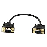 KESOTO VGA変換アダプタ　アダプタケーブル　オス - オス　モニター対応　1080P　30cm　15ピン