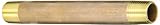Anderson Metals Corp Inc38300-0230Red Brass Nipple-1/8X3 RED BRASS NIPPLE (並行輸入品)