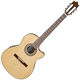 Ibanez アイバニーズ ボディ厚 約70mmの薄胴エレガットギター 【ナチュラル・ハイグロス】 GA30TCE-NT