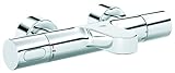 グローエ(GROHE)  GROHTHERM 3000 グローサーモ3000 サーモスタットバス・シャワー混合栓 3427610J + 水栓クロス(グローエジャパン公式・ 日本規格適合品)