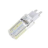 Bloomwin- Silicone G9 64 LEDs 3014 SMD 5Watt LED Cool White Corn Light Lmap [並行輸入品]