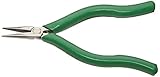 Xcelite ELN54 Thin Long Nose Plier, Serrated Jaw, 6-1/2' Length, 1-3/16' Jaw Length, Accu-Lite Handl
