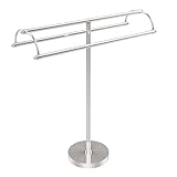 Allied Brass TS-31-PC Free Standing Double Arm Towel Holder [並行輸入品]