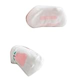 Plus Nao(プラスナオ) 子供用 靴下 ソックス ショートソックス カバーソックス アニマル柄 フルーツ柄 バイカラー コットン 女の子 男の子 S ラフランス【ピンク】