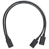 KAUMO USB Type-C 2分岐 電源専用 ケーブル (USB-Cメス/USB-Cメス×2) 30cm