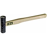 伝匠 鎚目仕上げ 両口玄能 尺2柄付 450g
