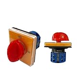 OFF-ON 690V 20A Electrical 8 Terminals LW28-20 LW26-20 Series Rotary Changeover Cam Switch LW26-20/2DS