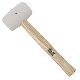 HANDSAM INDUSTRIAL 704443 MM 12-Pound White Rubber Mallet [並行輸入品]