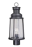 Vaxcel T0095 Coventry 8-Inch Outdoor Post Light, Dark Bronze [並行輸入品]