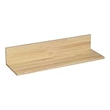 arne ウォールラック 壁掛け棚 本棚 飾り棚 幅80cm Wall Rack L-800 L字型棚 ナチュラル