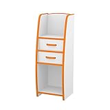 【JAJAN】ランドセルラック 幅33cm オレンジ［完成品][おまけ付き]【知育家具EVAキッズシリーズ】KRJ-33HO_s