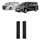 【Goodmatchup】トヨタ 適用 アルファード ヴェルファイア 30系 前期/後期 Alphard Vellfire 2015~車種専用 シートレールカバーマット 3列目レールカバー 汚れキズ 防止 保護 カーマット 3列目シートレール保護カバーレールカバー 簡単取付 カスタム パーツ