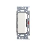 スガツネ工業 埋込シングルスイッチ AC300V 15A ピュアホワイト PXP-J-NKW01008-PW