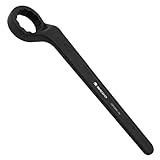 WEDO ジャンボ オフセット シングル ボックスレンチ ワンタイムダイ鍛造 強トルク 高強度 耐摩耗性 表面に黒スプレー 40クロム鋼 サイズ 30mm×255mm