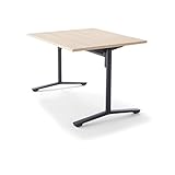 コクヨ   ミーティングテーブル DAYS OFFICE FLIP TOP XY-TFT128FE6AMC0 幅120×奥行80CM 天板ホワイト